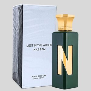 Naseem Lost in the Wood Aqua Parfum packaging